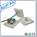 Aucas fancy rj45 modular jack/cat5e keystone jack wholesale price